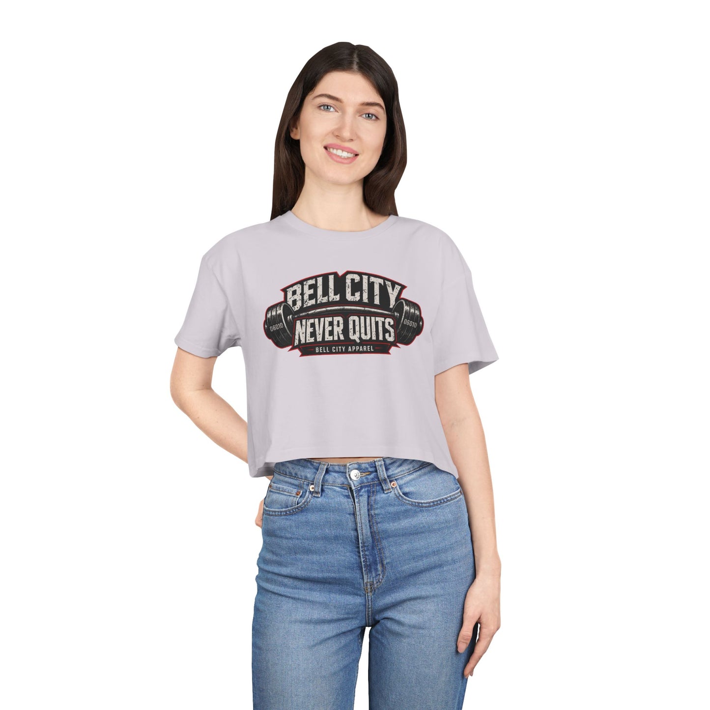 Bell City Never Quits Crop Top