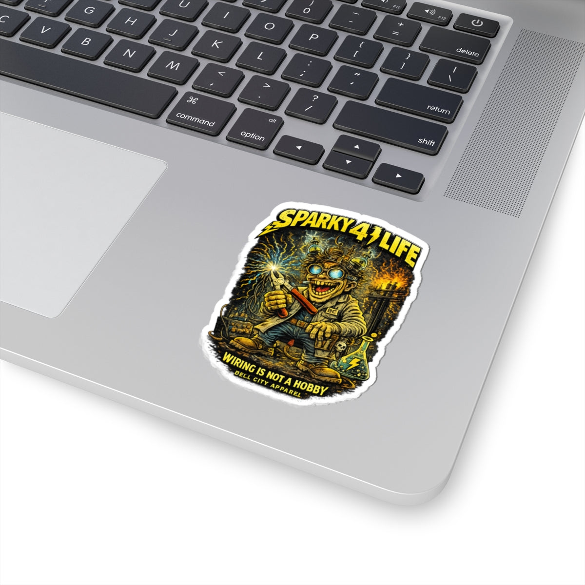 Sparky Kiss-Cut Sticker