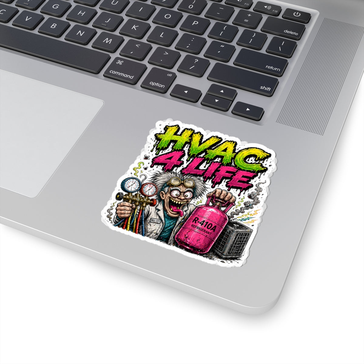 HVAC 4 Life Kiss-Cut Sticker