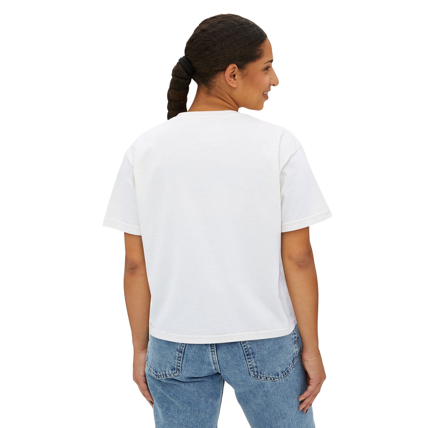 "Never Quit" Women's Boxy Tee