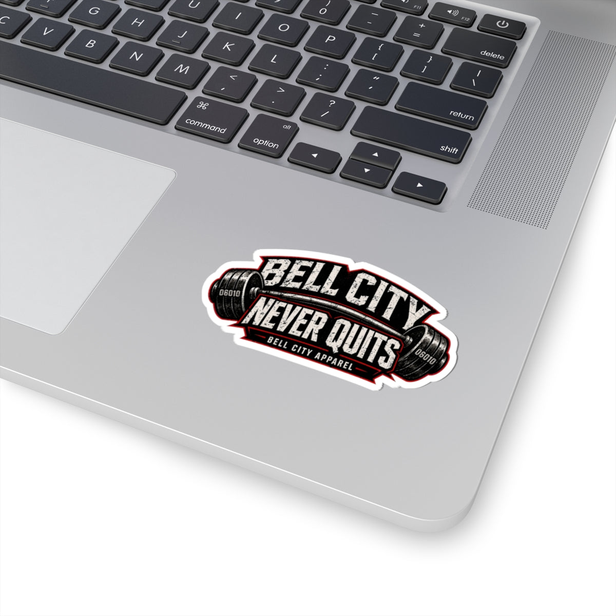 Bell City Never Quits Kiss-Cut Sticker