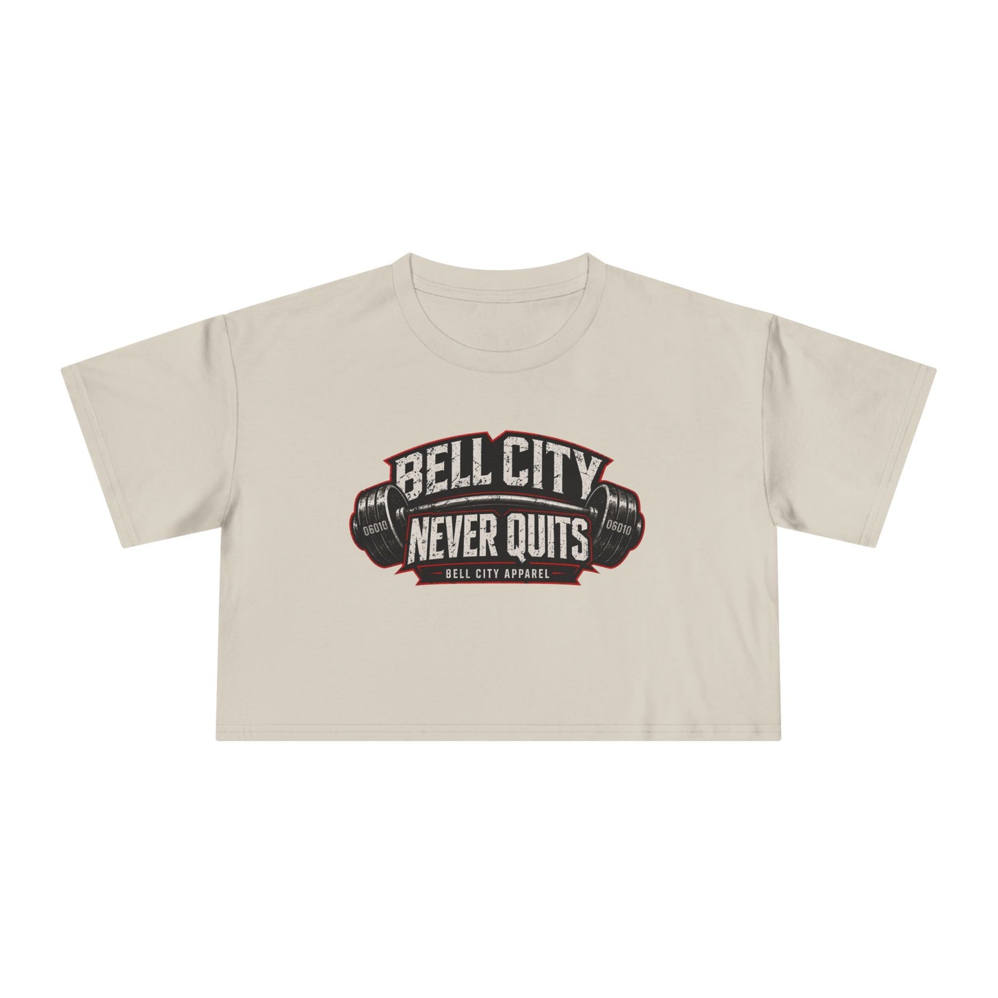 Bell City Never Quits Crop Top