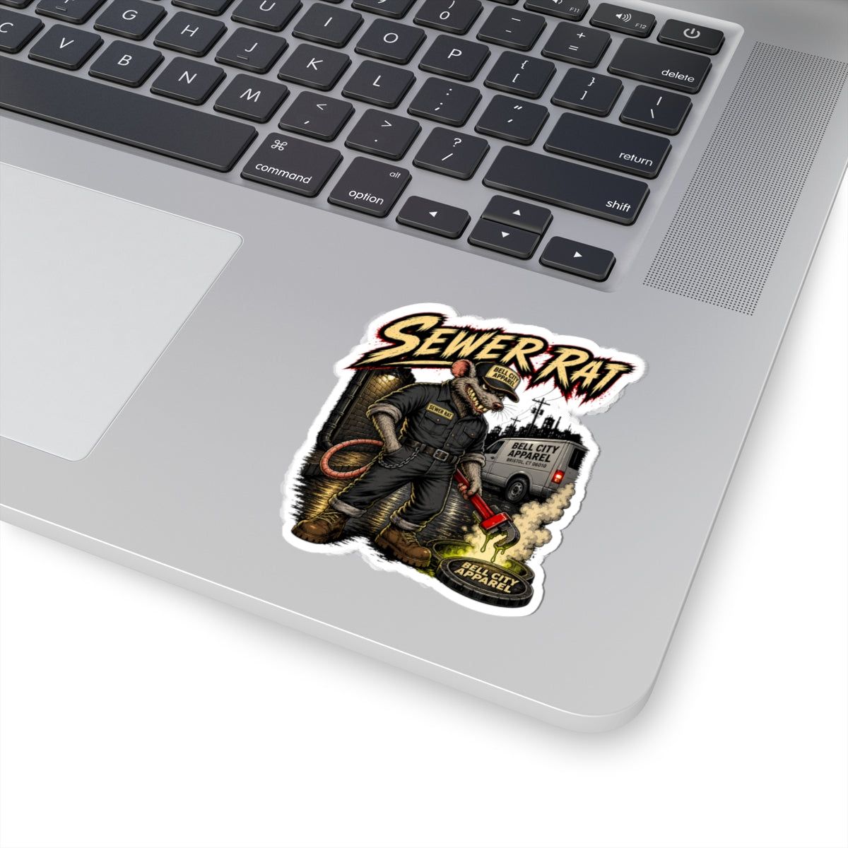Sewer Rat Kiss-Cut Sticker