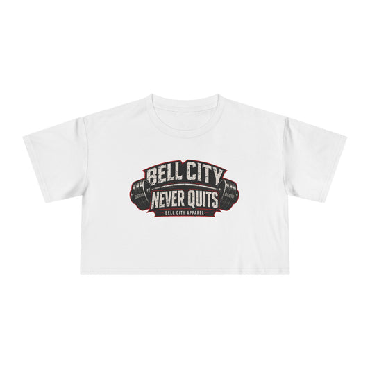 Bell City Never Quits Crop Top
