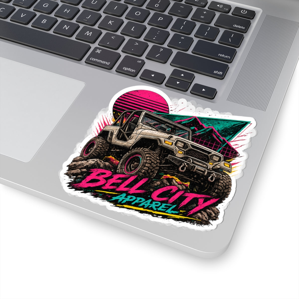 Off-Road Neon Kiss-Cut Sticker