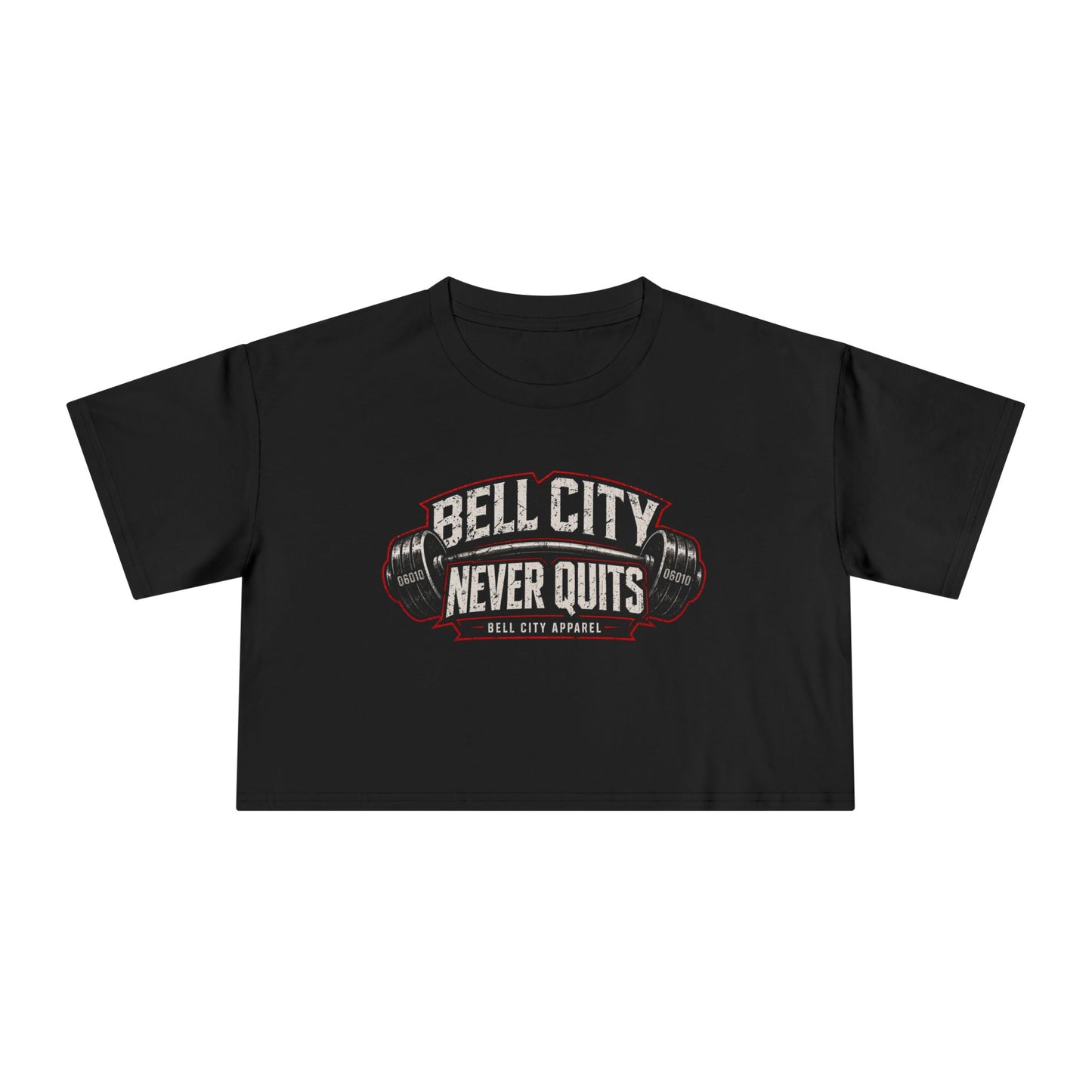 Bell City Never Quits Crop Top