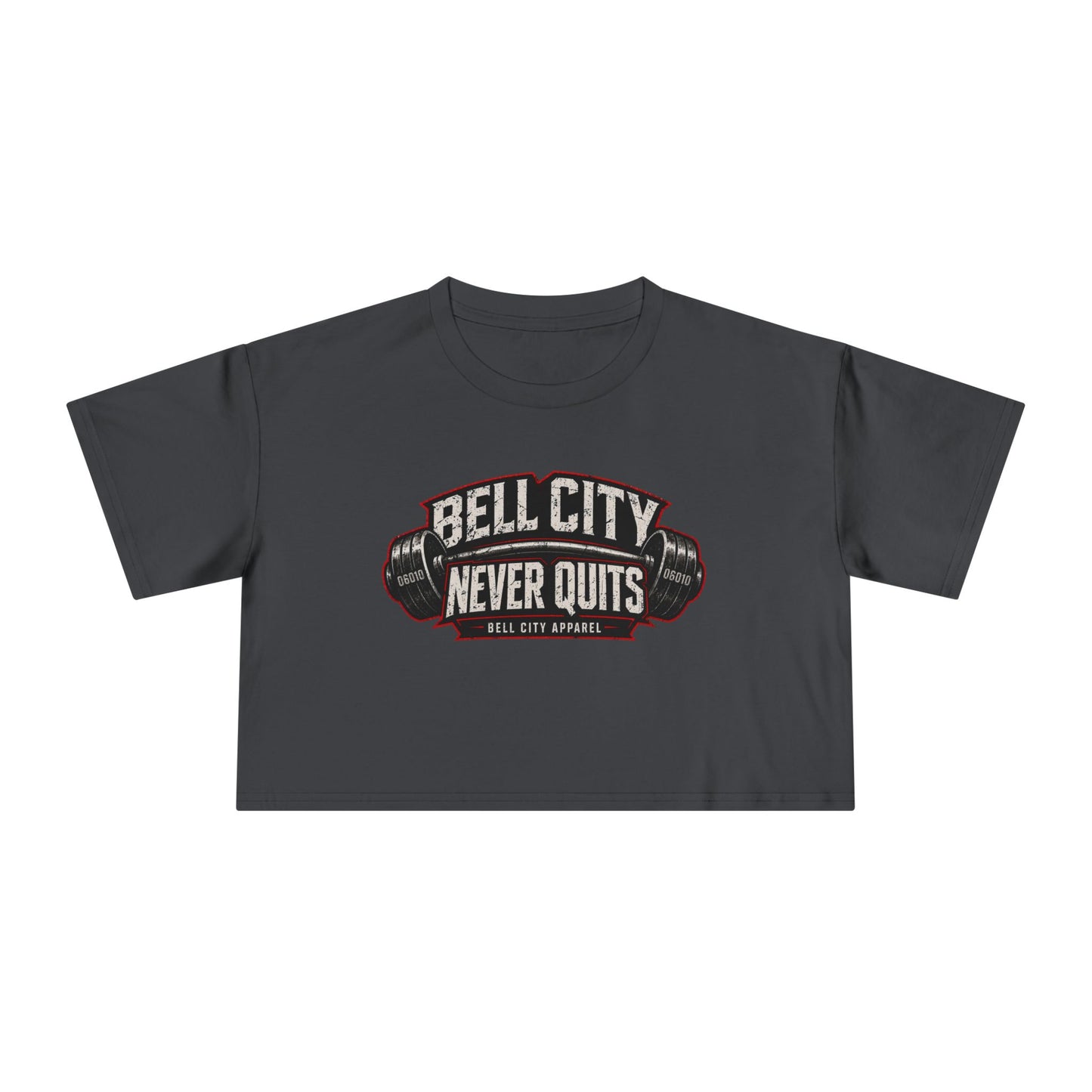 Bell City Never Quits Crop Top